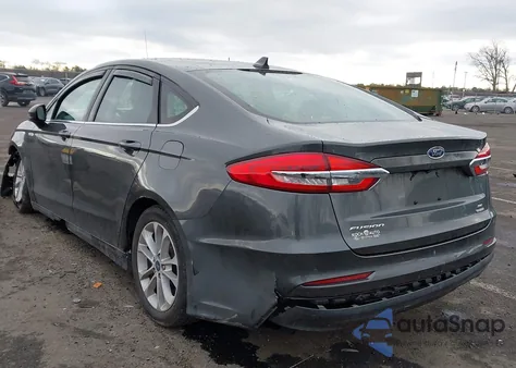 2020 Ford Fusion Hybrid Se from USA, damaged, VIN 3FA6P0LUXLR219997